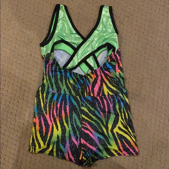 Multicolor Unitard - Picture 2 of 3